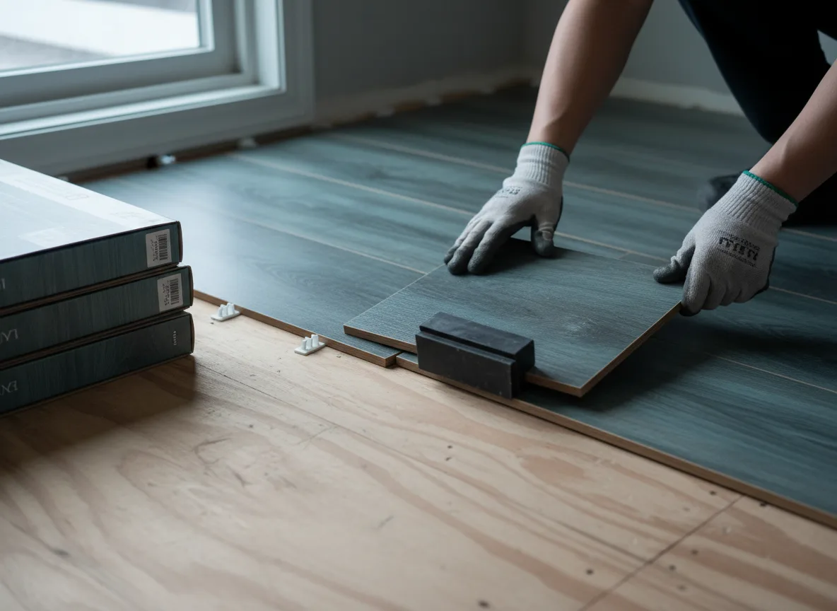 Luxury Vinyl Plank Installation company in Hunter, OK